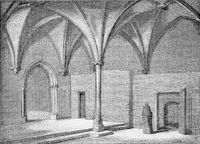 Vue de la chapelle basse