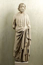 Apôtre « à tête de philosophe » (Sainte-Chapelle de Paris)