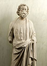 Apôtre « à tête de philosophe » (Sainte-Chapelle de Paris)