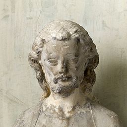 Robert de Lannoy (mentionné de 1313 à 1348, mort avant 1356) : apôtre, Saint Jean ? (Saint-Jacques-de-l’Hôpital, Paris), détail