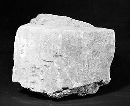 Fragment de colonne (parties hautes de Notre-Dame de Paris)